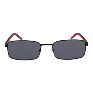 Hugo Sonnenbrille HG 1434/S 57003IR – Frontansicht mit Silikon & Metall Rahmen und Grau Gläsern