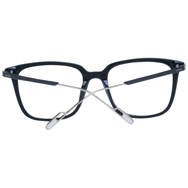 Frontansicht der Locman Brille LOCV020 55BLK – Rahmen Azetat & Metall