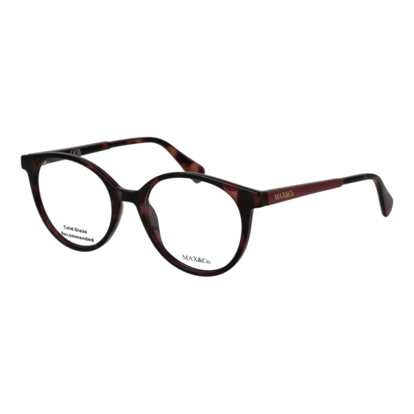Max & Co )} Brille MO5106 49055 in Burgunder