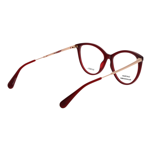 Frontansicht der Max & Co Brille MO5120 54066 – Rahmen Edelstahl