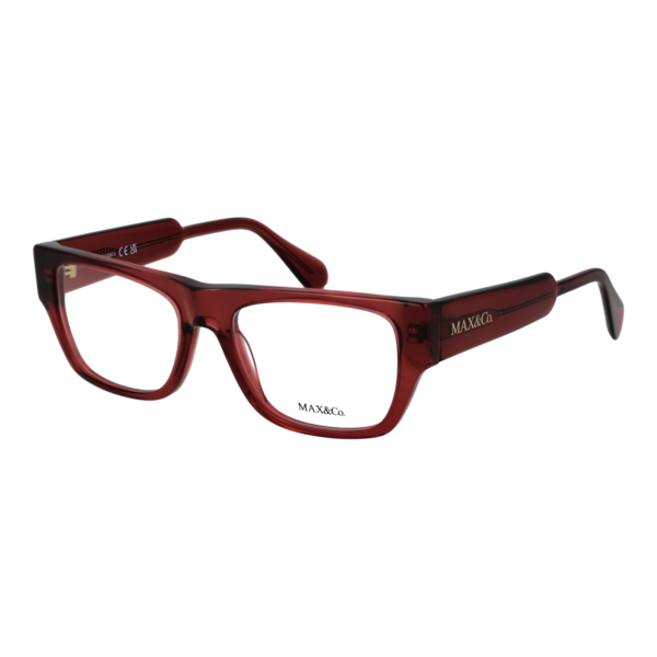 Max & Co )} Brille MO5167 51069 in Burgunder