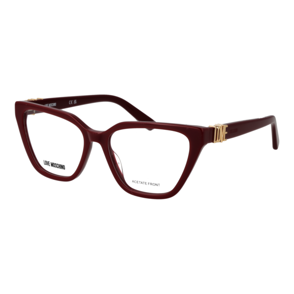 Moschino Love )} Brille MOL691 53LHF16 in Burgunder