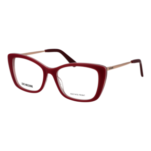 Moschino Love )} Brille MOL695 52C9A17 in Rot