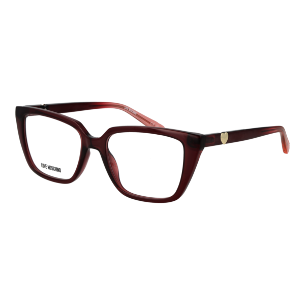 Moschino Love )} Brille MOL699 53C9A17 in Burgunder