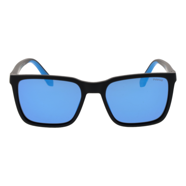Polaroid Sonnenbrille PLD 2175/S/X 540035X – Frontansicht mit Polyamid & Eco Gummi Rahmen und Blau Gläsern