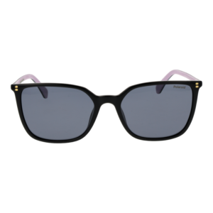 Polaroid Sonnenbrille PLD 4209/S/X 56807M9 – Frontansicht mit Polyamid & Eco Gummi Rahmen und Grau Gläsern
