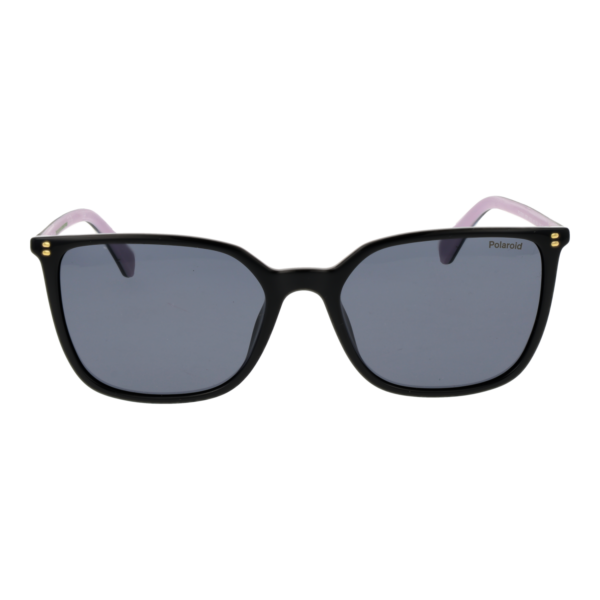 Polaroid Sonnenbrille PLD 4209/S/X 56807M9 – Frontansicht mit Polyamid & Eco Gummi Rahmen und Grau Gläsern