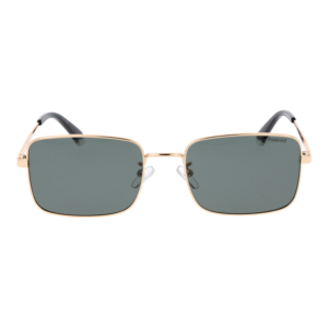 Polaroid Sonnenbrille PLD 4213/G/S/X 57J5GUC – Frontansicht mit Metall & Eco Edelstahl Rahmen und Grün Gläsern
