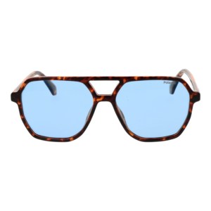 Polaroid Sonnenbrille PLD 4218/S 56086C3 – Frontansicht mit Eco Polycarbonat Rahmen und Blau Gläsern