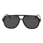 Polaroid Sonnenbrille PLD 6193/S 5709QM9 – Frontansicht mit Polycarbonat Rahmen und Grau Gläsern