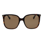 Polaroid Sonnenbrille PLD 6218/S 56086SP – Frontansicht mit Polycarbonat Rahmen und Bronze Gläsern