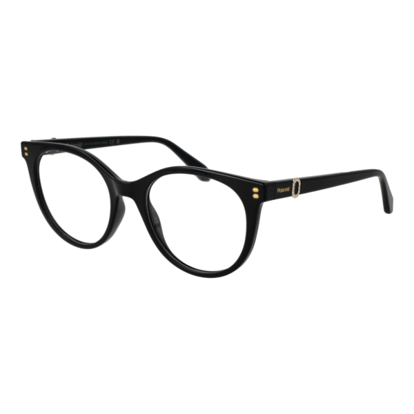 Polaroid Brille PLD D601 5280719 – 45° Seitenansicht Polaroid )} Brille PLD D601 5280719 in Schwarz