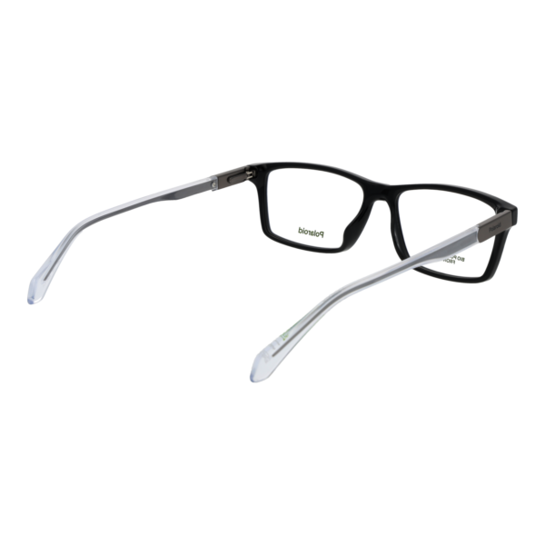 Frontansicht der Polaroid Brille PLD D635 5680715 – Rahmen Polyamid & Eco Edelstahl