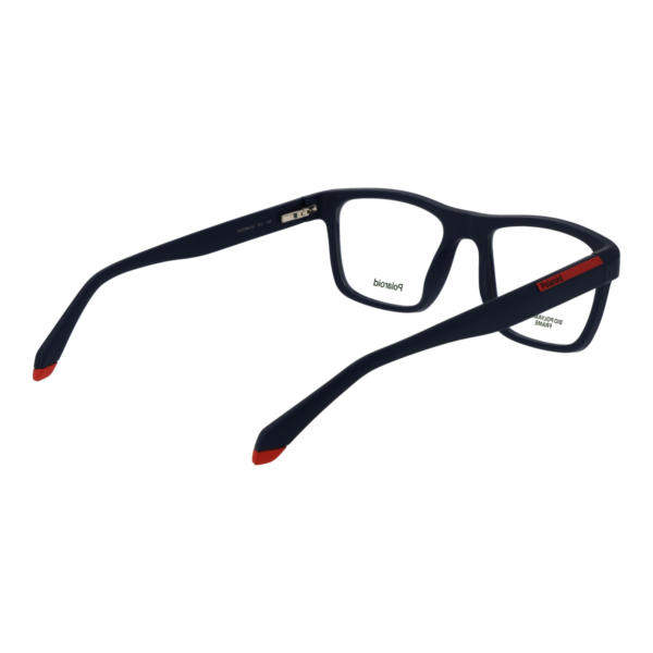 Frontansicht der Polaroid Brille PLD D641/C 53FLL19 – Rahmen Eco Polyamid
