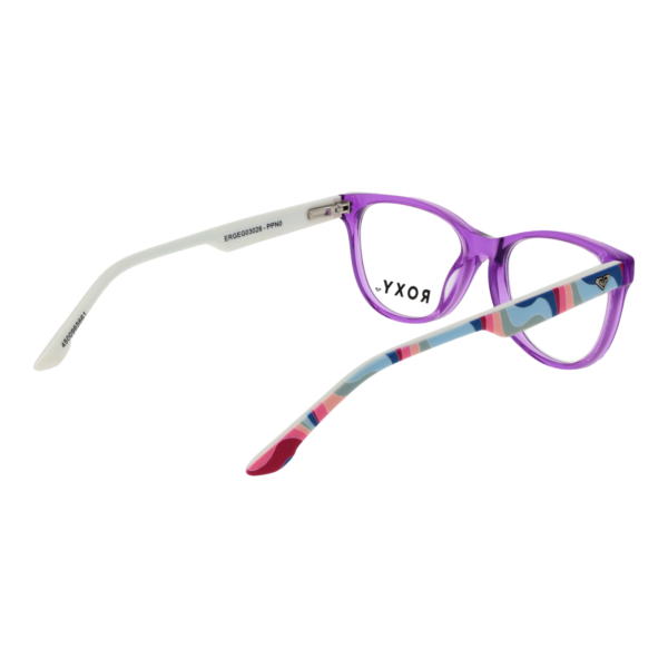 Frontansicht der Roxy Brille ERGEG03026 PPN0 – Rahmen Azetat