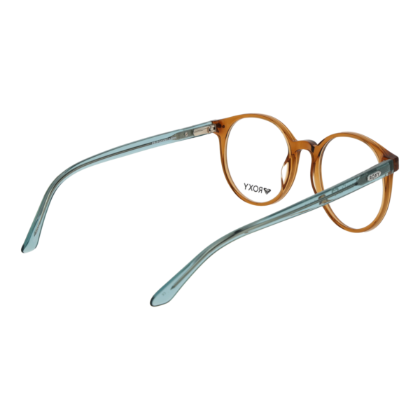 Frontansicht der Roxy Brille ERJEG03067 ABRN – Rahmen Azetat