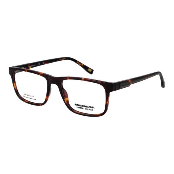 Skechers Brille SE3304 53052 – 45° Seitenansicht Skechers )} Brille SE3304 53052 in Havanna
