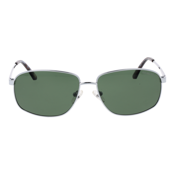 Skechers Sonnenbrille SE6270 6009R – Frontansicht mit Metall Rahmen und Grün Gläsern