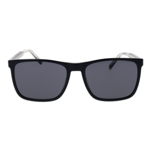 Tommy Hilfiger Sonnenbrille TH 2390/S 58PJPIR – Frontansicht mit Eco Azetat & Azetat Rahmen und Grau Gläsern
