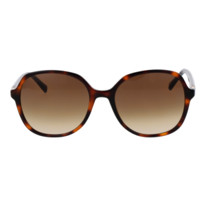 Tommy Hilfiger Sonnenbrille TH 2394/S 5505LHA – Frontansicht mit Azetat & Eco Metall Rahmen und Braun Gläsern