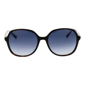 Tommy Hilfiger Sonnenbrille TH 2394/S 5508608 – Frontansicht mit Azetat & Eco Metall Rahmen und Blau Gläsern