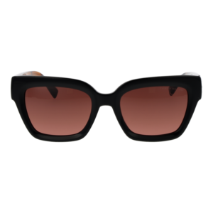 Tommy Hilfiger Sonnenbrille TH 2402/S 53807M2 – Frontansicht mit Eco Azetat & Azetat Rahmen und Braun Gläsern