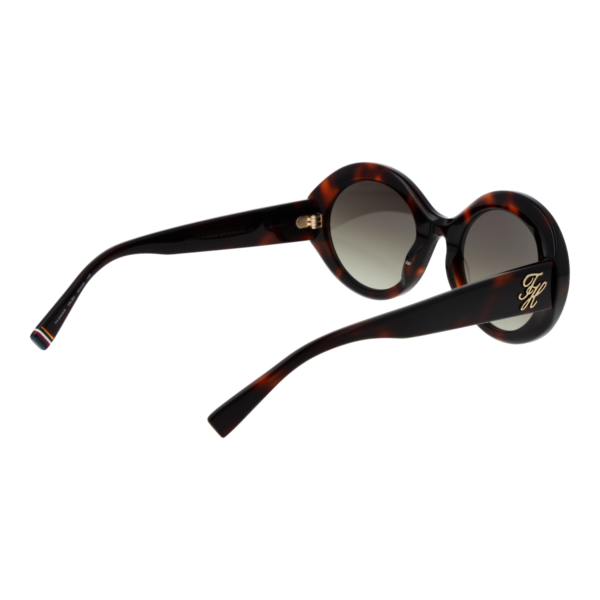 Rückansicht der Tommy Hilfiger Sonnenbrille TH 2403/S 5205LBC – Eco Azetat & Azetat Rahmen