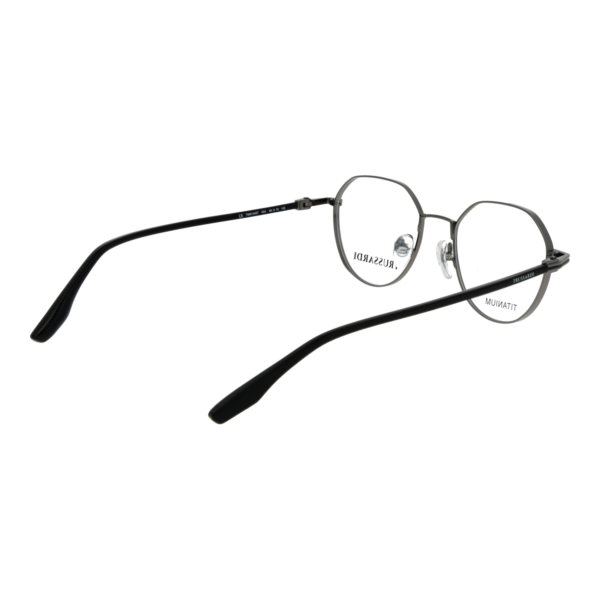 Frontansicht der Trussardi Brille TSM1045T 4802A – Rahmen Titan
