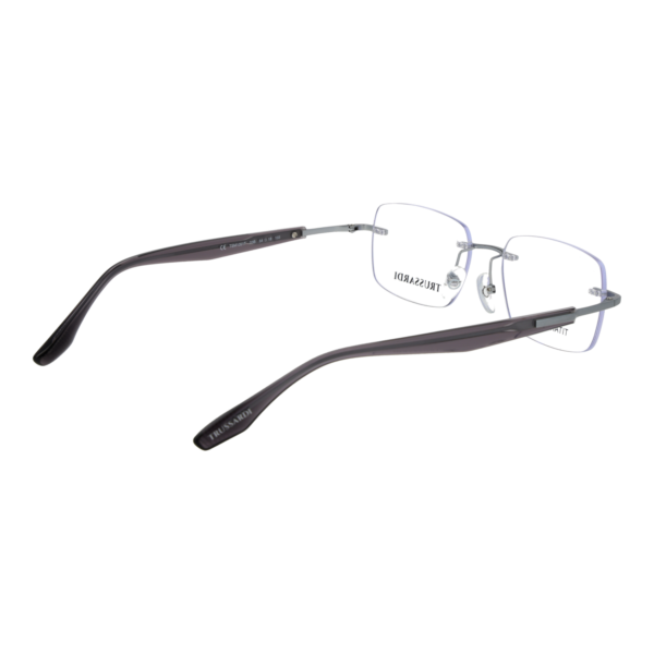 Frontansicht der Trussardi Brille TSM1051T 5403B – Rahmen Titan