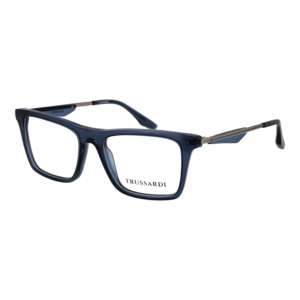 Trussardi )} Brille TSM6013 52T02 in Blau
