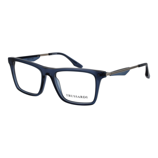 Trussardi )} Brille TSM6013 52T02 in Blau
