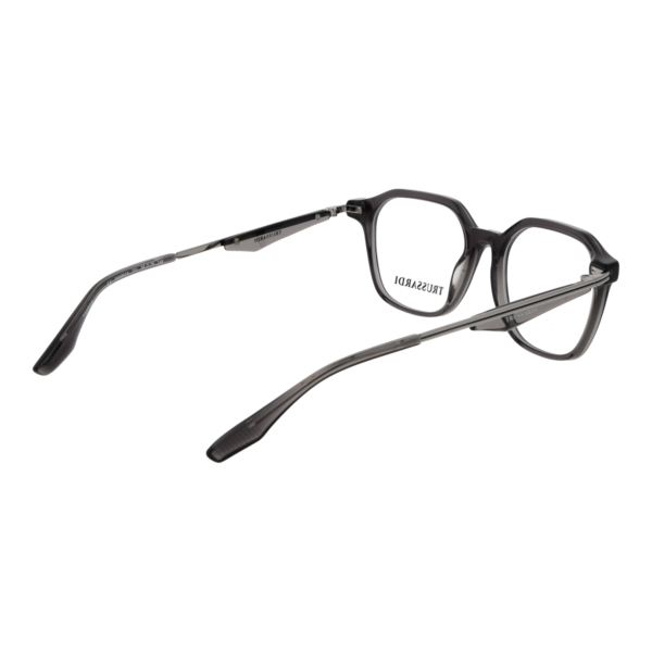 Frontansicht der Trussardi Brille TSM6014 53T01 – Rahmen Azetat