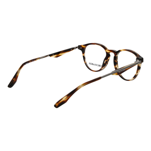 Frontansicht der Trussardi Brille TSM6017 49E01 – Rahmen Azetat