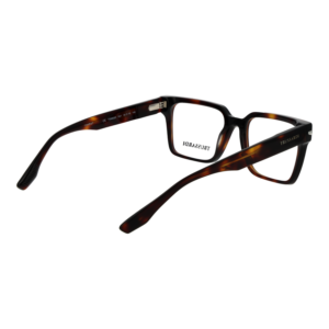 Frontansicht der Trussardi Brille TSM6024 55G21 – Rahmen Azetat