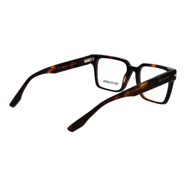 Frontansicht der Trussardi Brille TSM6024 55G21 – Rahmen Azetat