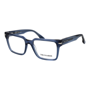 Trussardi )} Brille TSM6024 55T01 in Blau