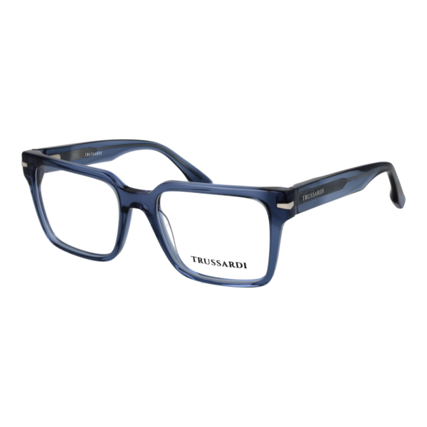 Trussardi )} Brille TSM6024 55T01 in Blau