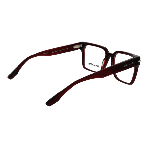 Frontansicht der Trussardi Brille TSM6024 55T02 – Rahmen Azetat