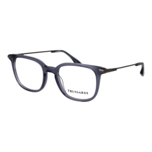 Trussardi )} Brille TSM6054 51T02 in Blau