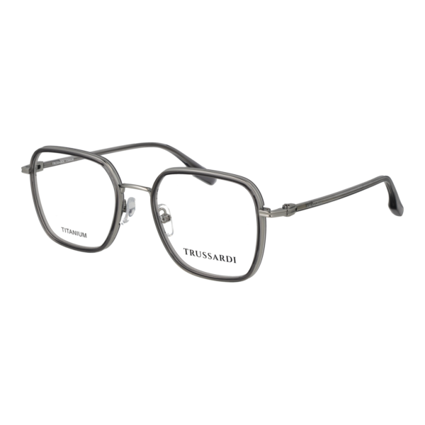 Trussardi )} Brille TSU1020T 52T03 in Grau