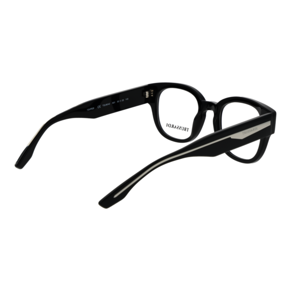 Frontansicht der Trussardi Brille TSU6042 50A01 – Rahmen Azetat