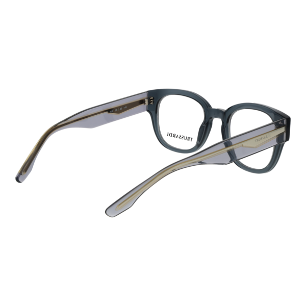 Frontansicht der Trussardi Brille TSU6042 50T02 – Rahmen Azetat