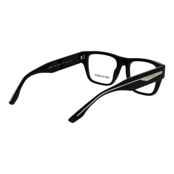 Frontansicht der Trussardi Brille TSU6043 52A01 – Rahmen Azetat