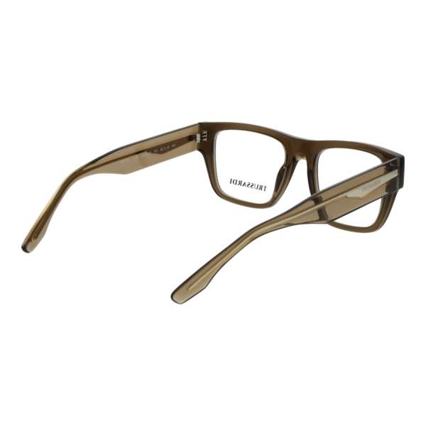 Frontansicht der Trussardi Brille TSU6043 52T01 – Rahmen Azetat