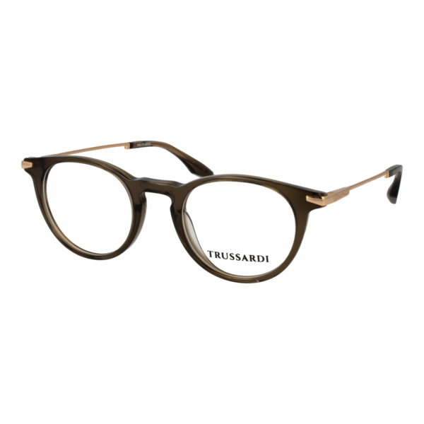 Trussardi )} Brille TSU6053 49T03 in Oliv