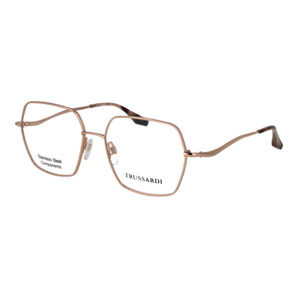 Trussardi )} Brille TSW1038 5605A in Rosé Gold