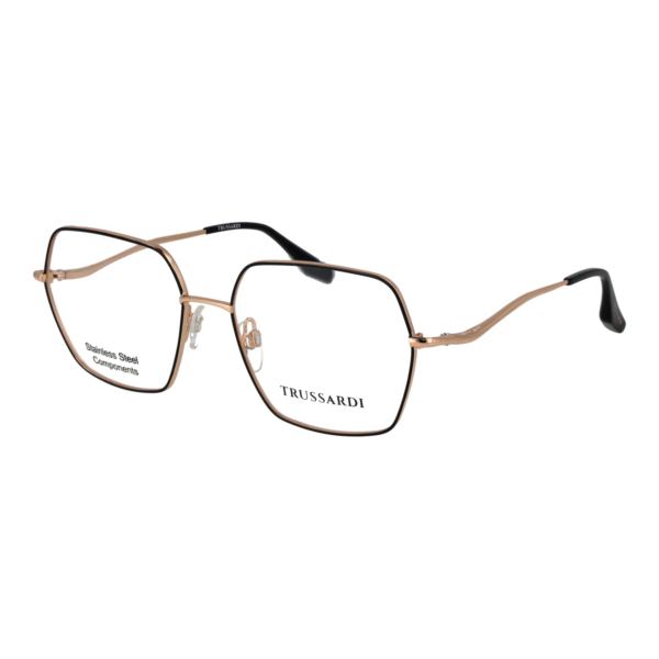 Trussardi )} Brille TSW1038 5609A in Schwarz