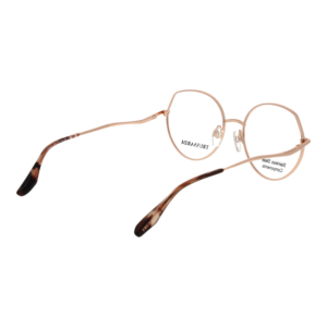 Frontansicht der Trussardi Brille TSW1039 5405A – Rahmen Edelstahl