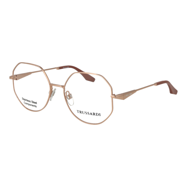 Trussardi )} Brille TSW1042 5305A in Rosé Gold
