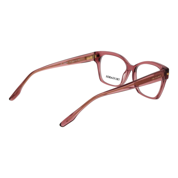 Frontansicht der Trussardi Brille TSW6027 54T01 – Rahmen Azetat